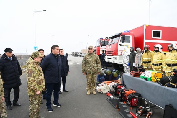 «Қыс-2024»: В Кызылординской области – республиканское командно-штабное учение 