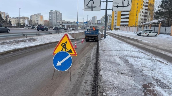 В Астане на 5 дней перекроют один из туннелей