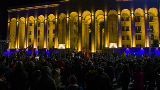 В Грузии продолжились антиправительственные митинги