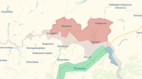 Российская армия сумела закрепиться в Сумской области Украины