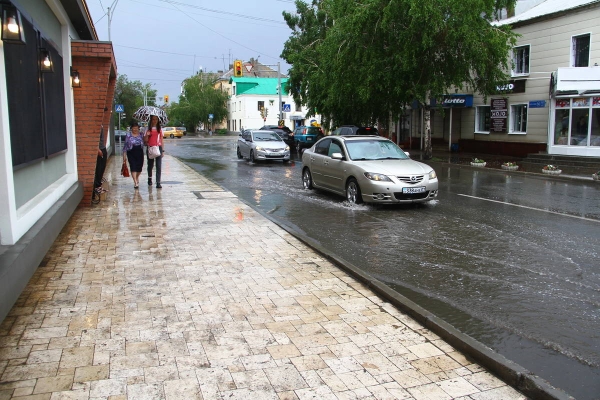 В Усть-Каменогорске прогнозируется гроза и град