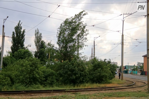 Причину ураганного ветра представили павлодарские синоптики