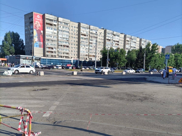 В Усть-Каменогорске в ближайшее время перекресток улиц Кабанбай батыра и Казахстан откроется для движения 